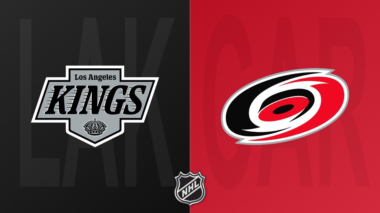 Carolina Hurricanes vs Los Angeles Kings poster