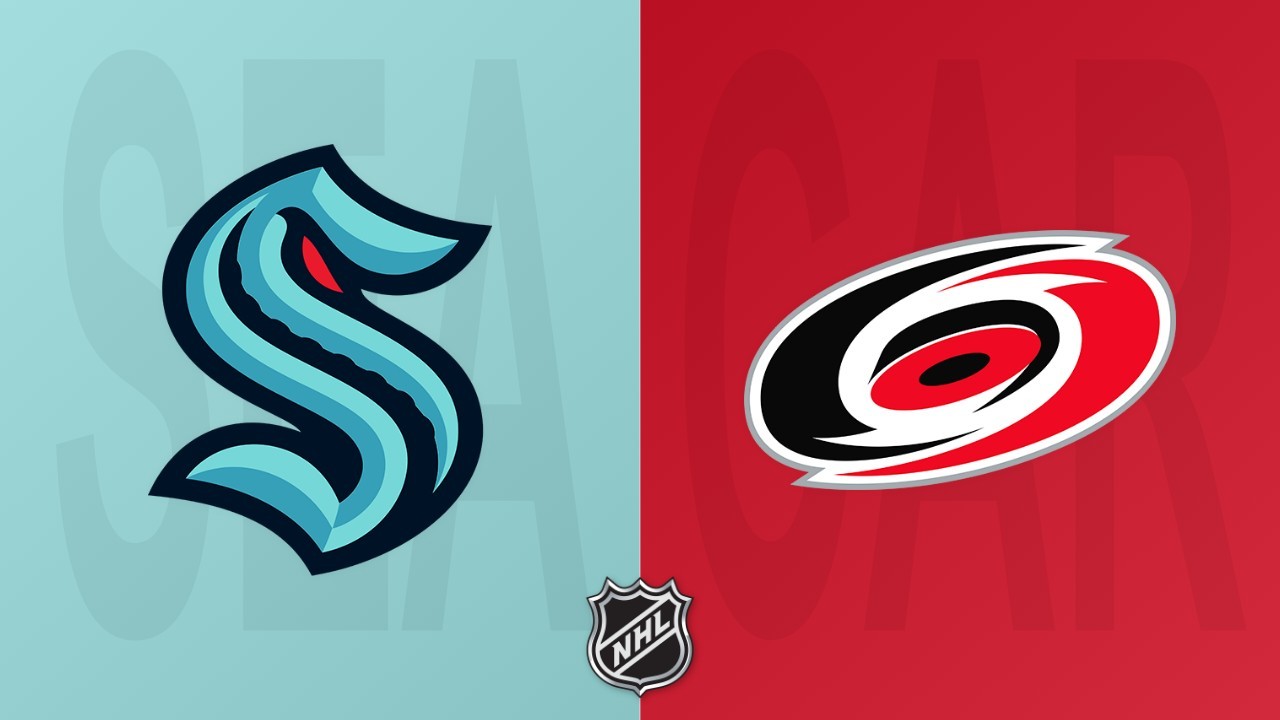 Carolina Hurricanes vs Seattle Kraken poster