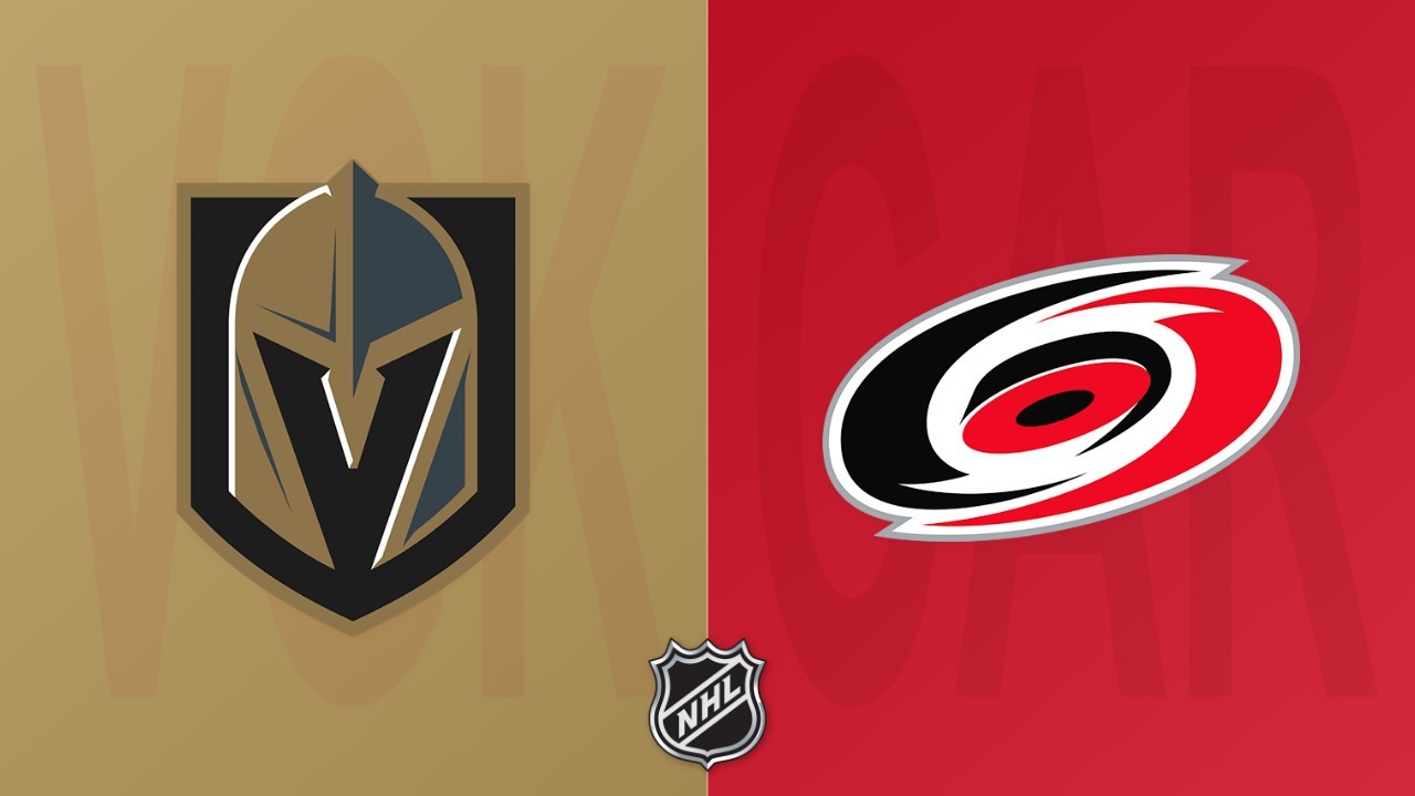 Carolina Hurricanes vs Vegas Golden Knights poster