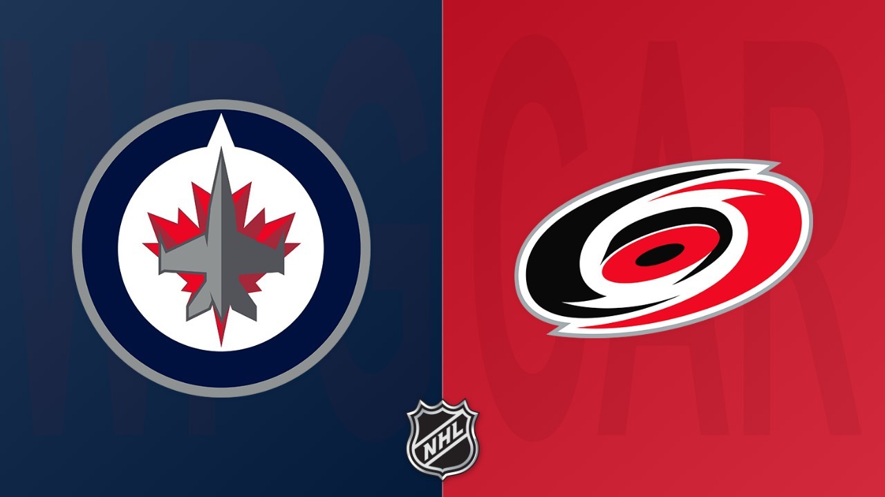 Carolina Hurricanes vs Winnipeg Jets poster
