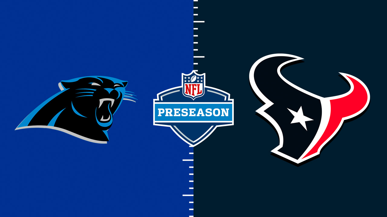 Carolina Panthers vs Houston Texans poster