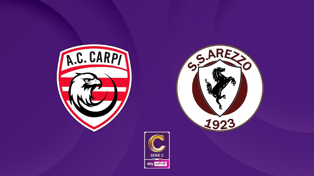 Carpi vs Arezzo poster