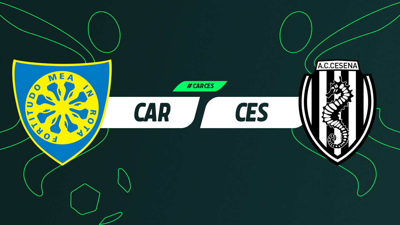 Carrarese vs Cesena poster