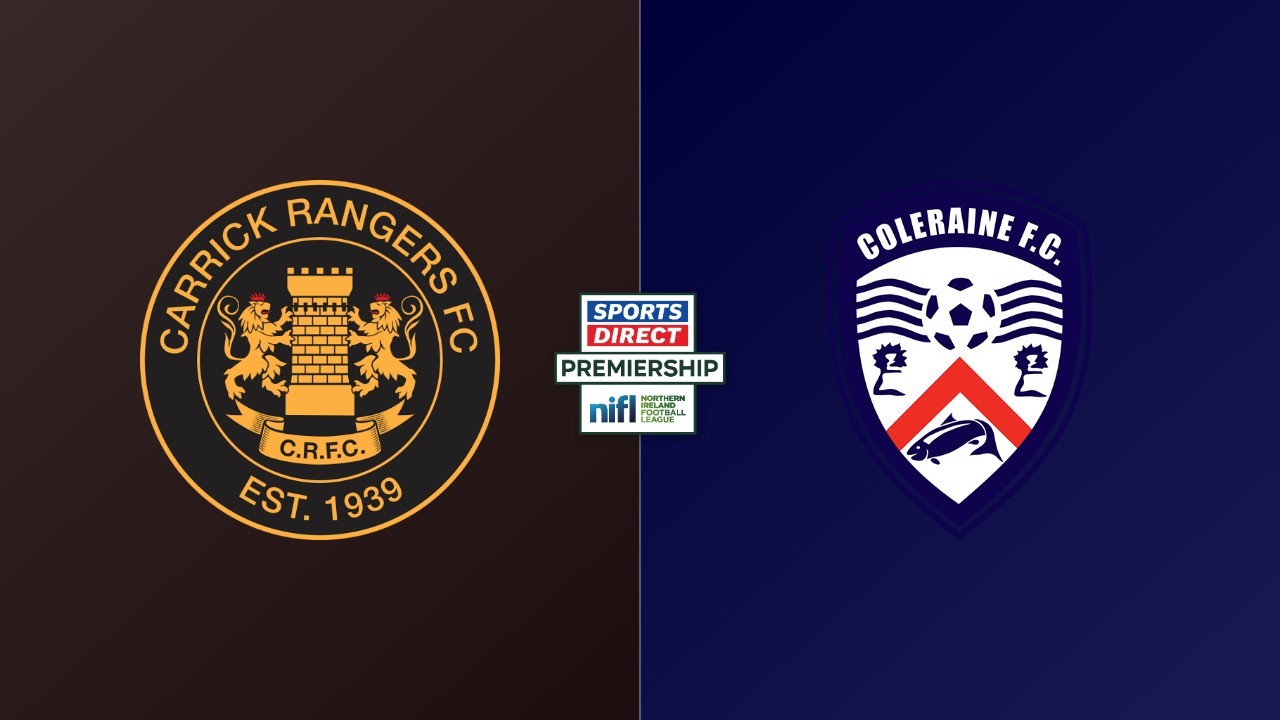Carrick Rangers vs Coleraine poster