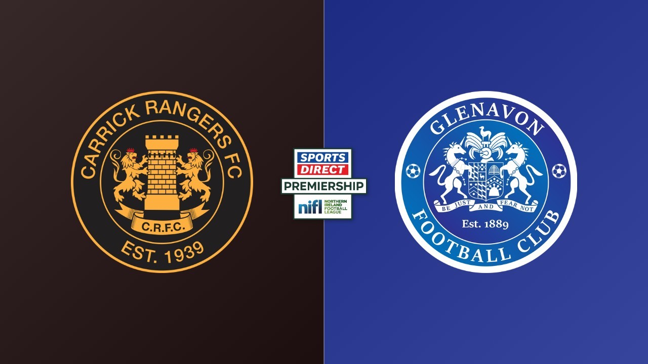 Carrick Rangers vs Glenavon poster