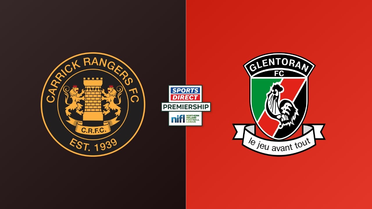 Carrick Rangers vs Glentoran poster
