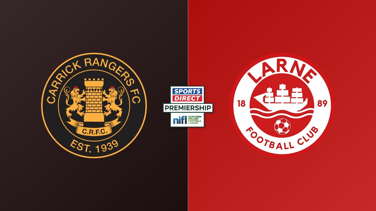 Carrick Rangers vs Larne poster