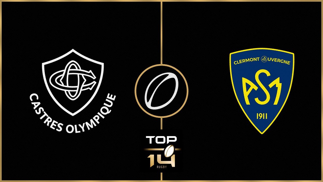 Castres Olympique vs ASM Clermont Auvergne poster