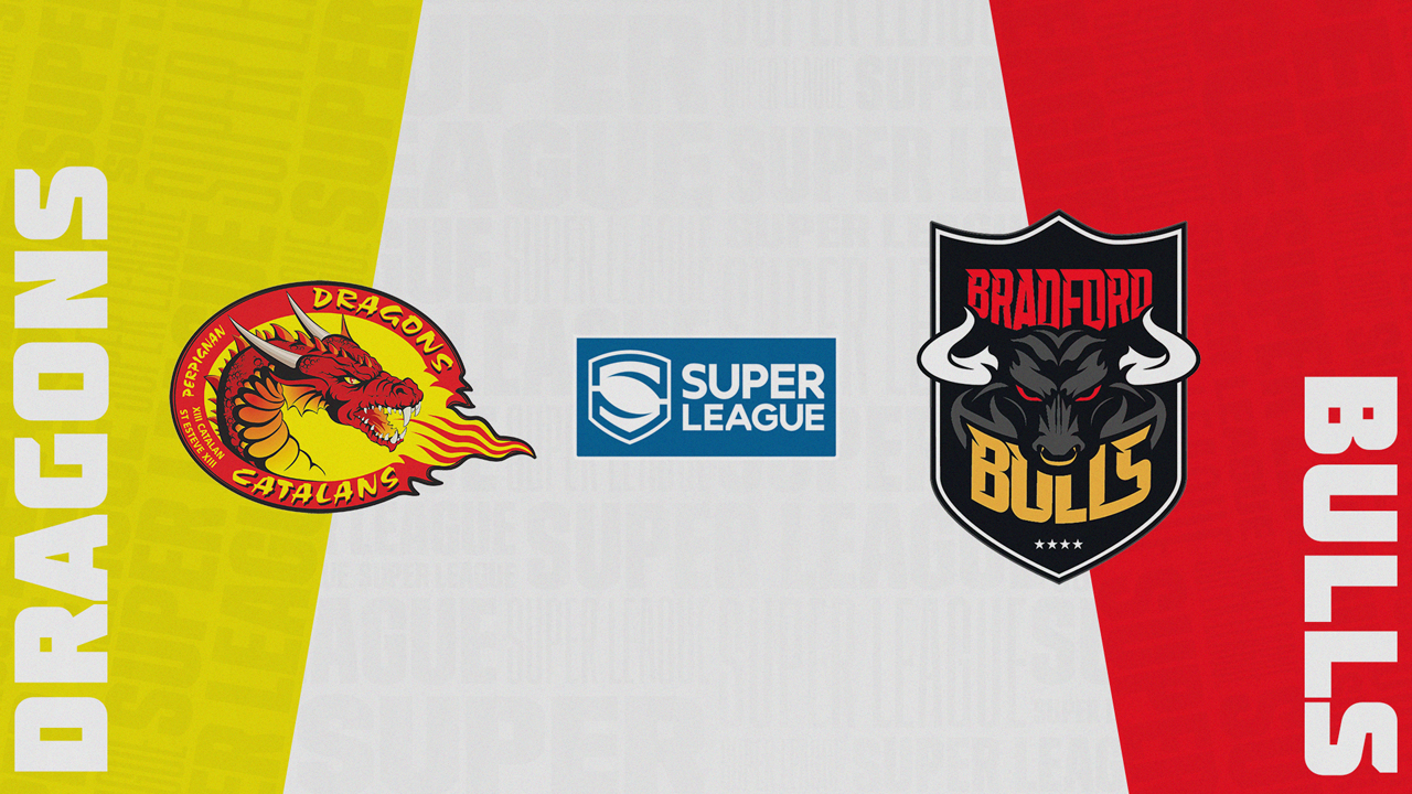 Catalans Dragons vs Bradford Bulls poster