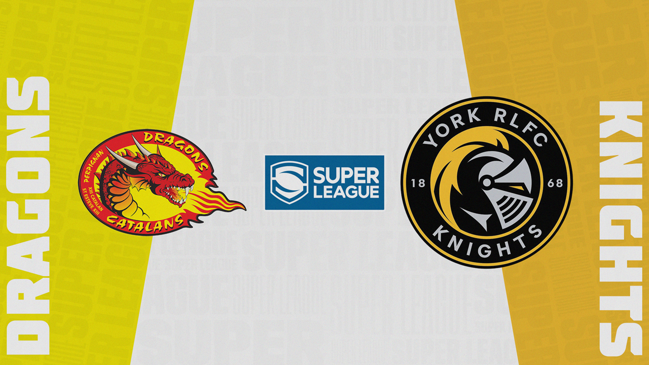 Catalans Dragons vs York City Knights poster