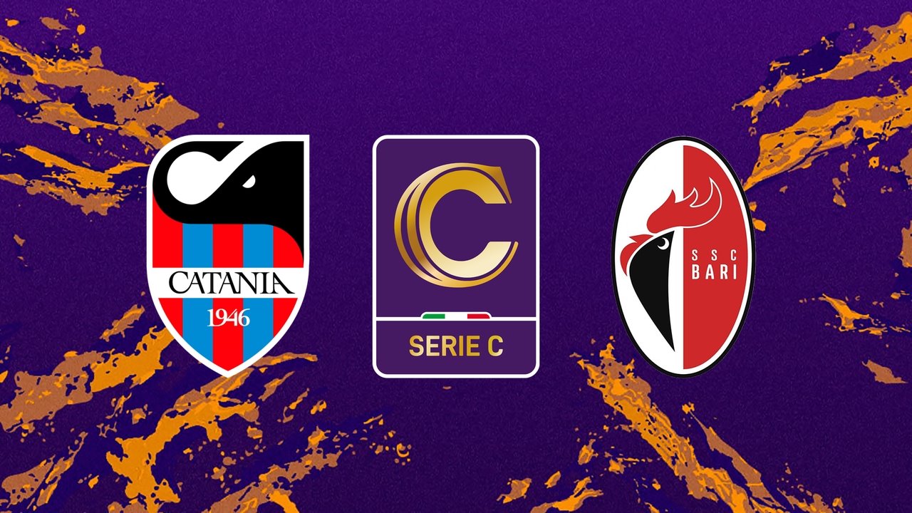 Catania vs Bari poster