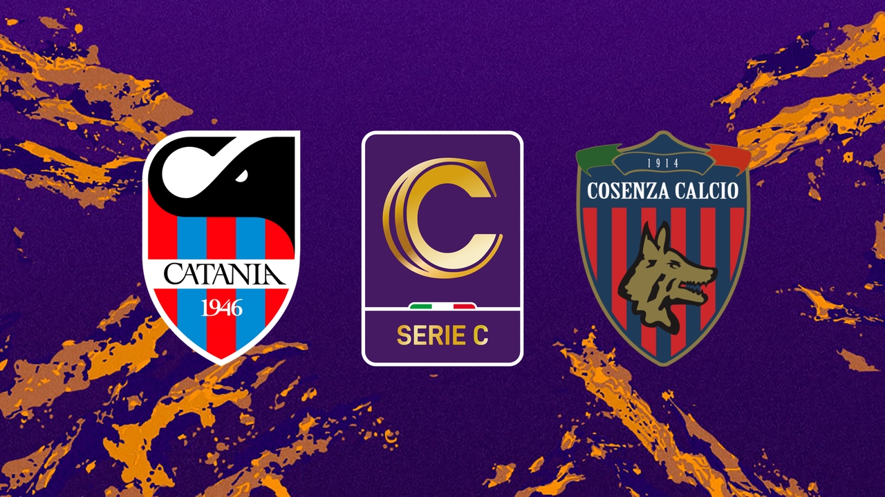 Catania vs Cosenza poster