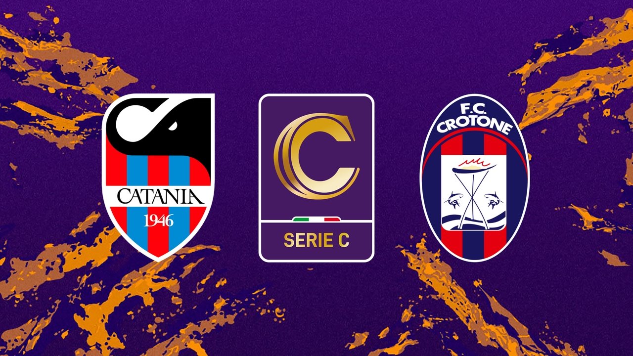 Catania vs Crotone poster