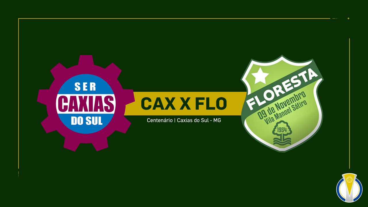 Caxias vs Floresta poster