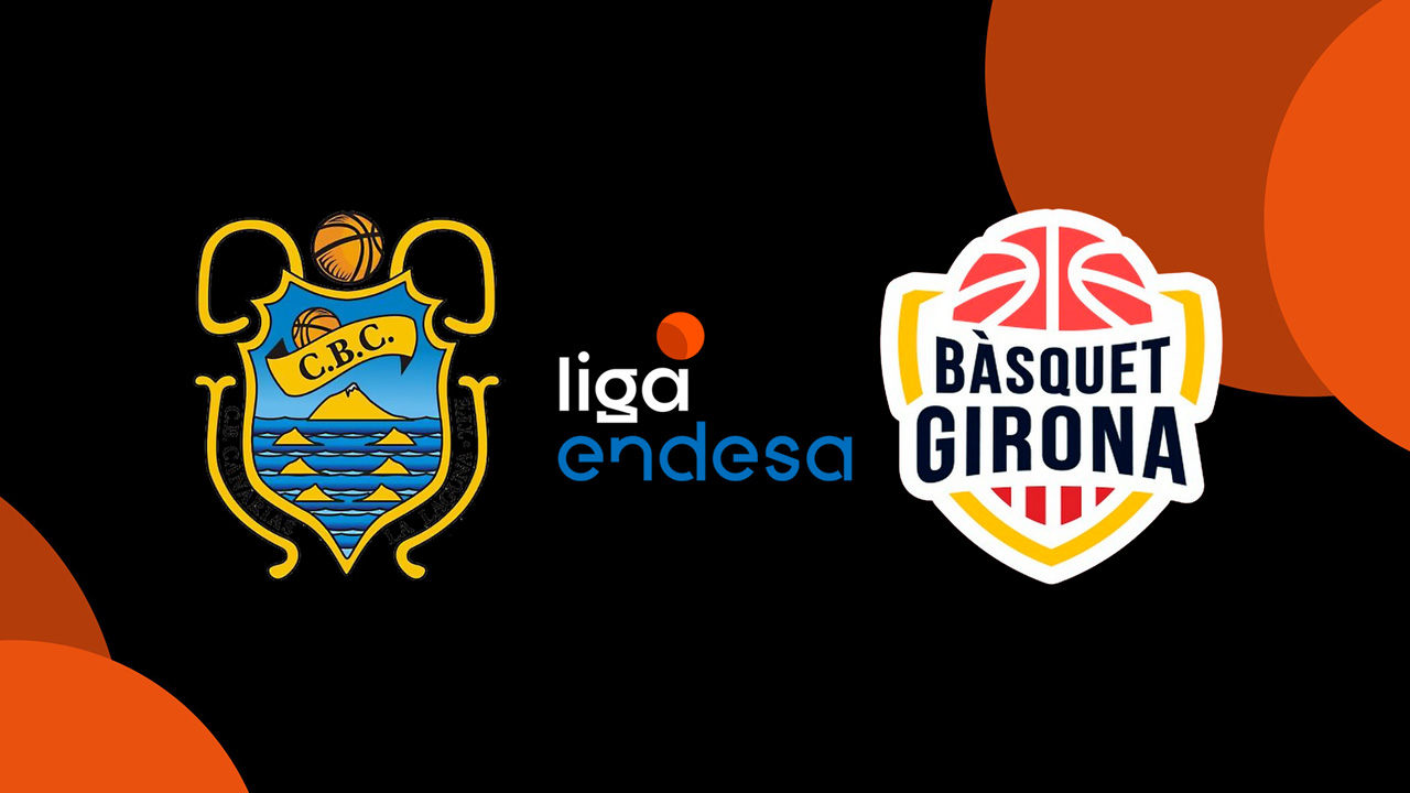 CB 1939 Canarias vs Bàsquet Girona poster