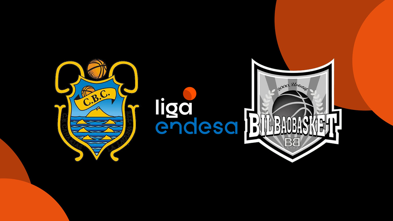 CB 1939 Canarias vs Bilbao Basket poster