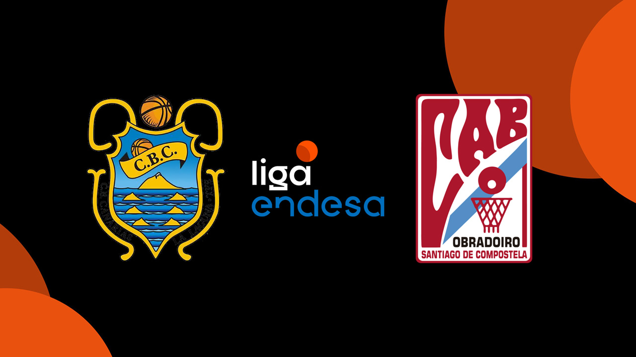 CB 1939 Canarias vs Obradoiro CAB poster