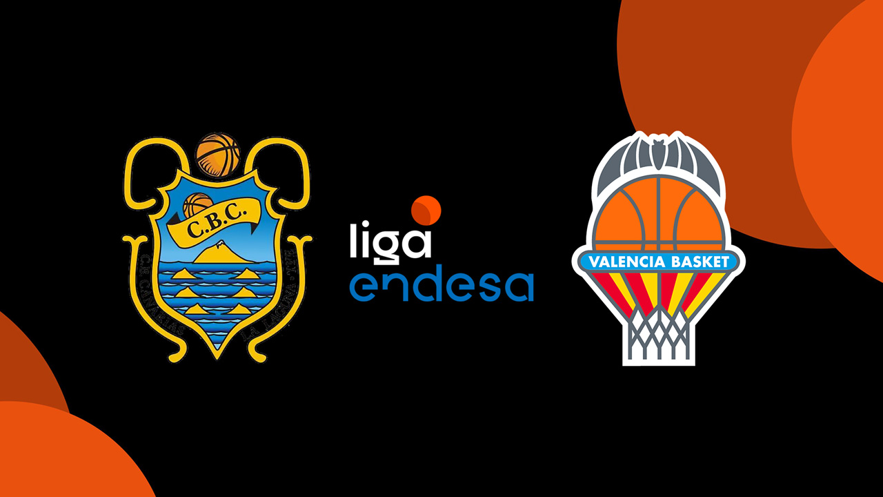 CB 1939 Canarias vs Valencia Basket poster