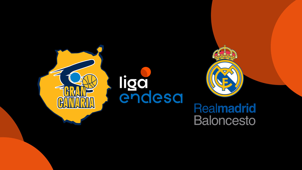 CB Gran Canaria vs Real Madrid Baloncesto poster