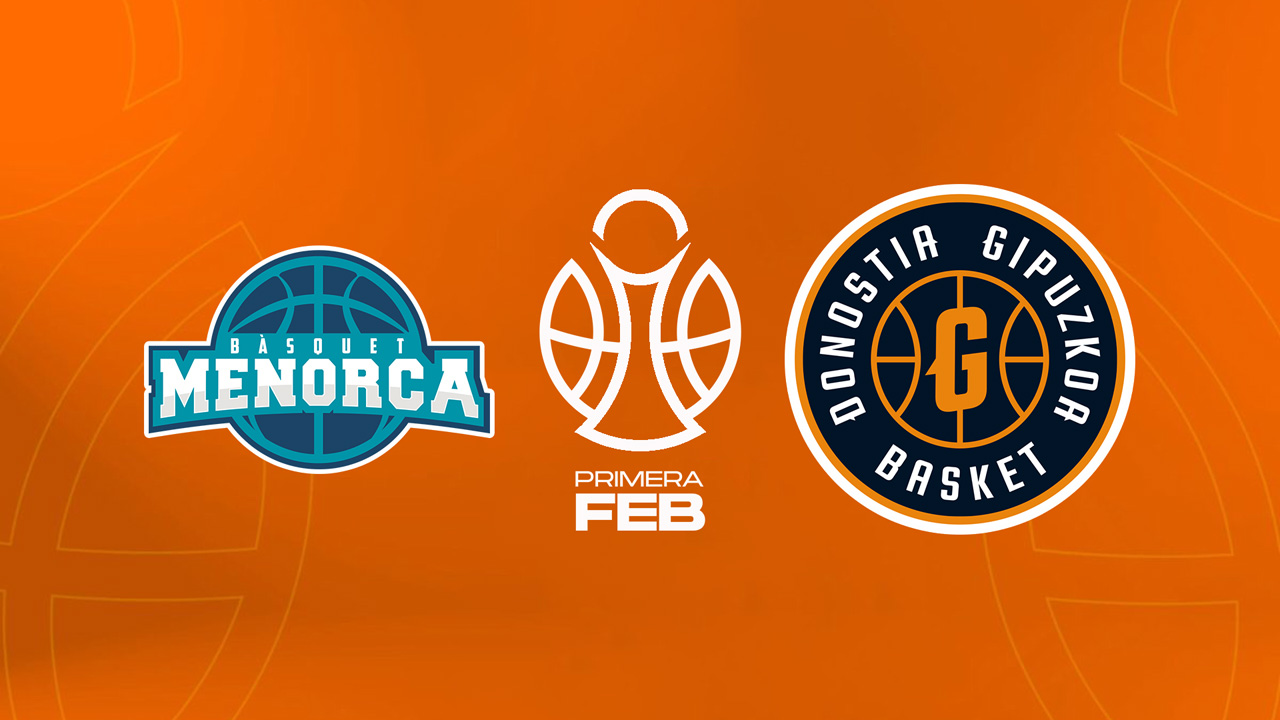 CB Menorca vs Gipuzkoa Basket poster