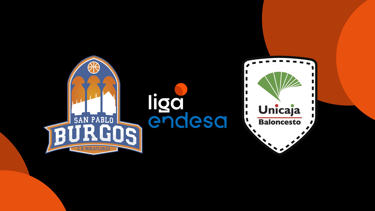 CB San Pablo Burgos vs Baloncesto Málaga poster