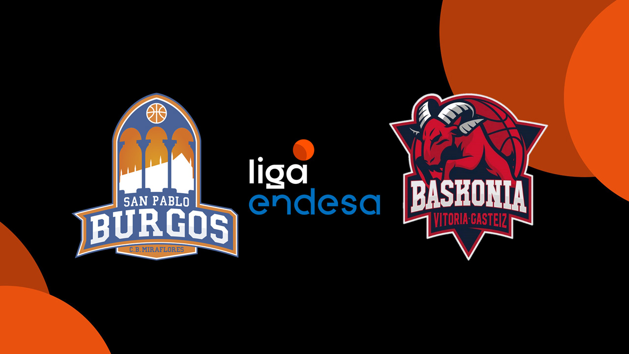 CB San Pablo Burgos vs Baskonia poster