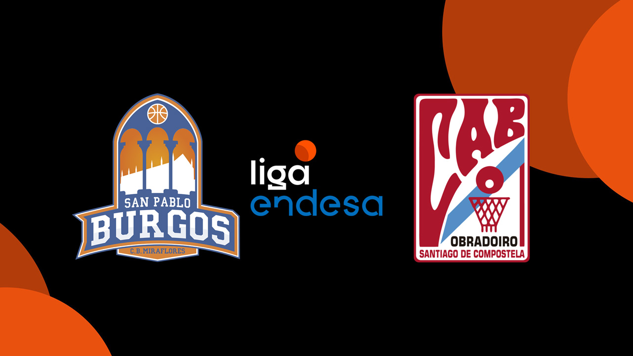 CB San Pablo Burgos vs Obradoiro CAB poster