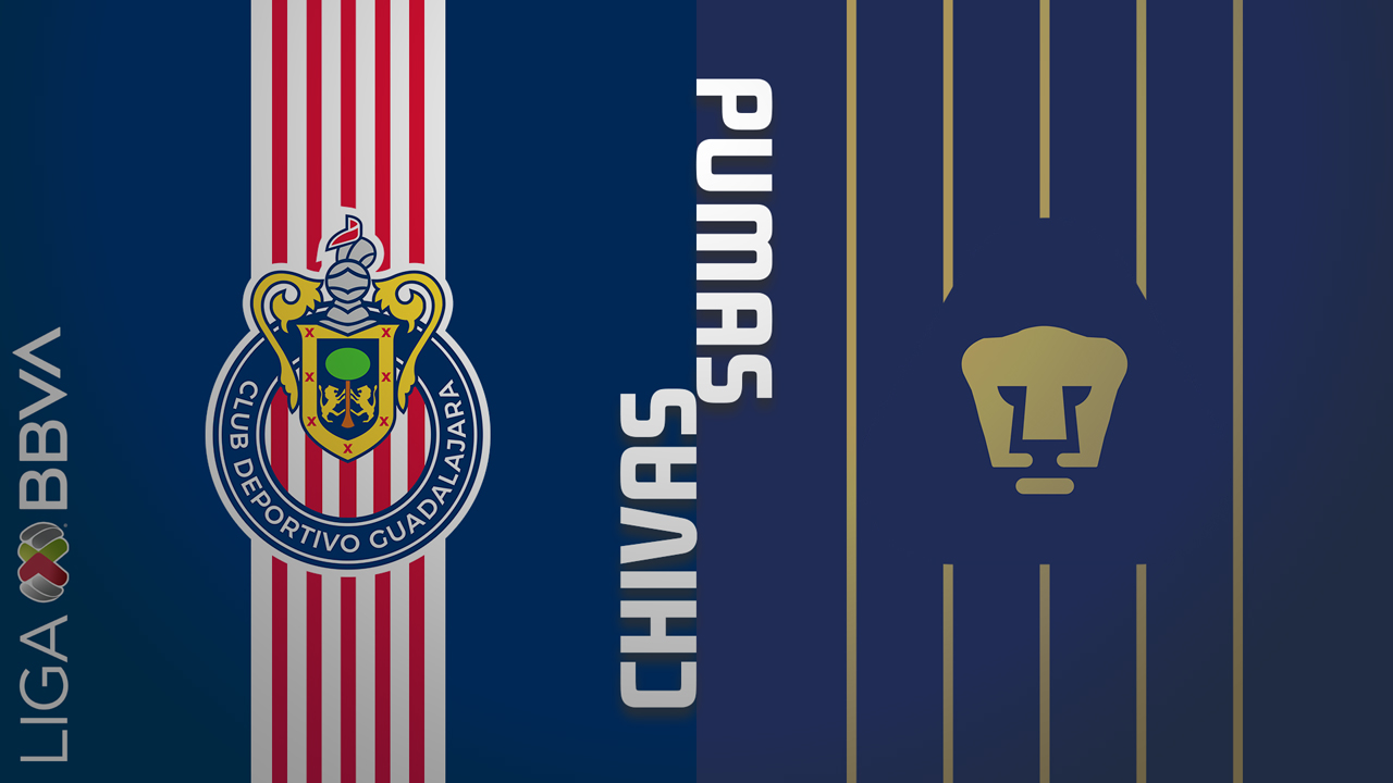 CD Guadalajara vs Pumas UNAM poster