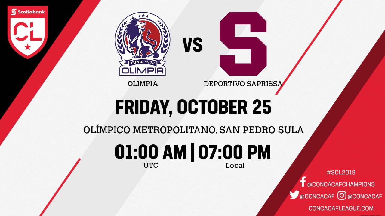 CD Olimpia vs Deportivo Saprissa poster