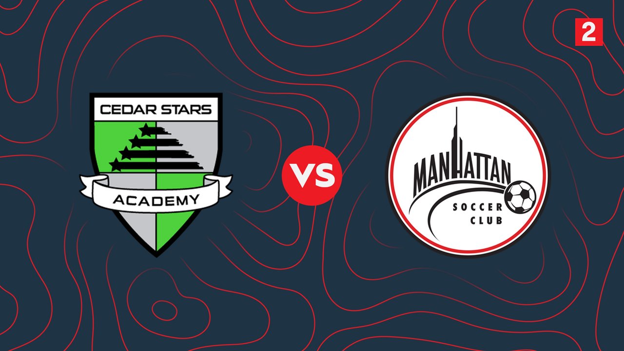 Cedar Stars Rush vs Manhattan SC poster