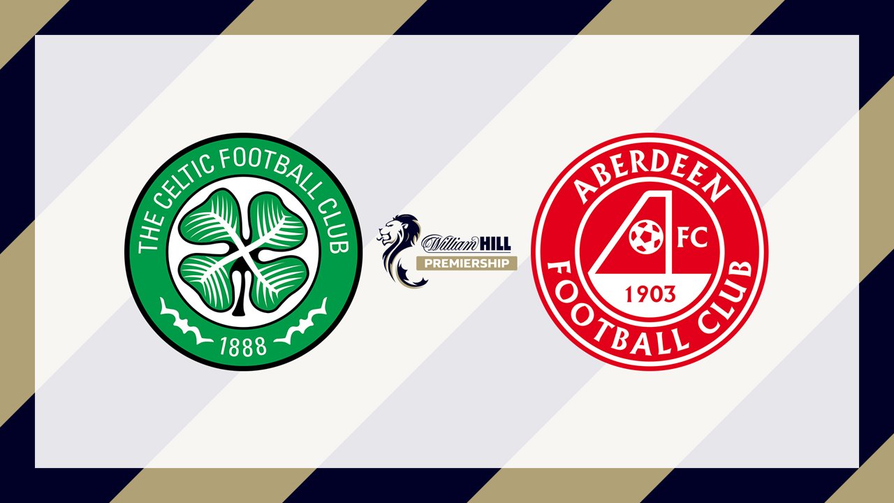 Celtic vs Aberdeen poster