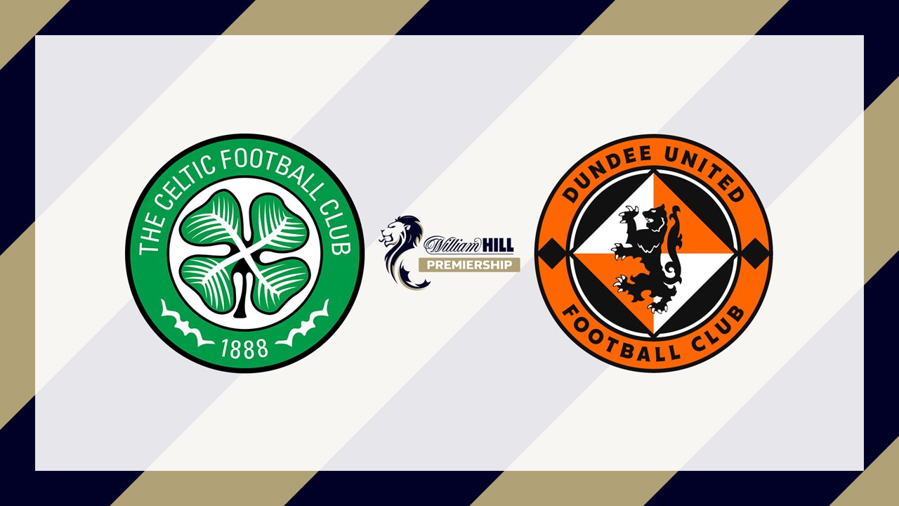 Celtic vs Dundee United poster