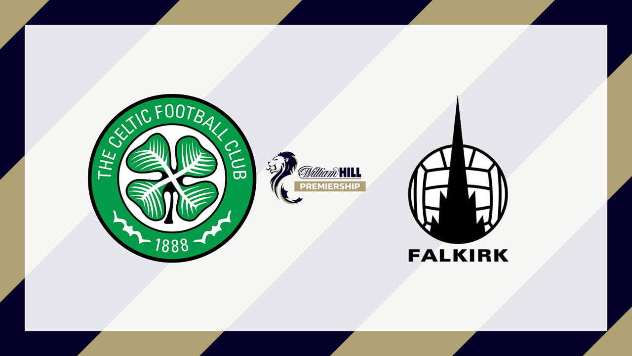 Celtic vs Falkirk poster