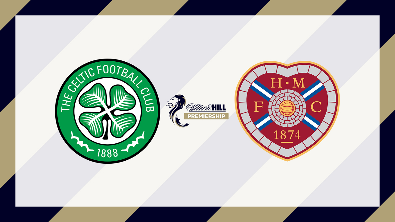 Celtic vs Heart of Midlothian poster