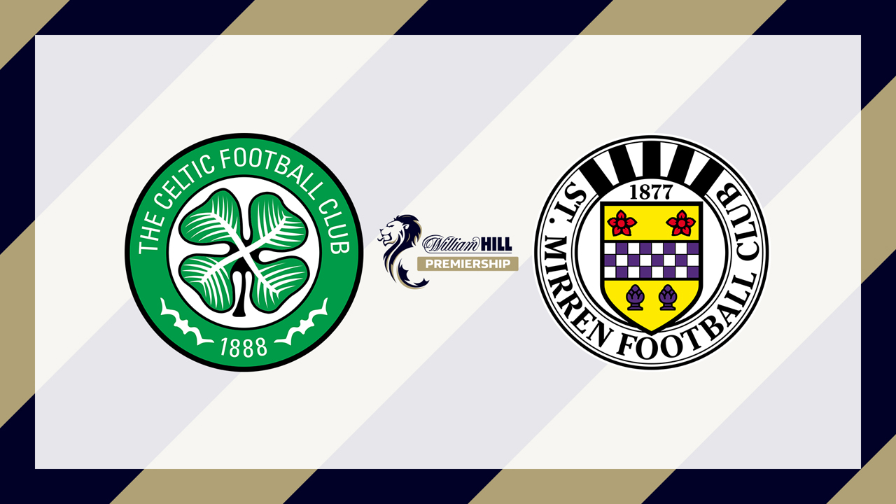 Celtic vs St Mirren poster