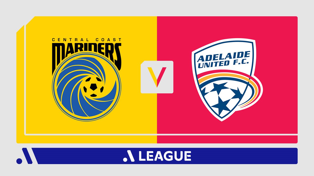 Central Coast Mariners vs Adelaide United poster
