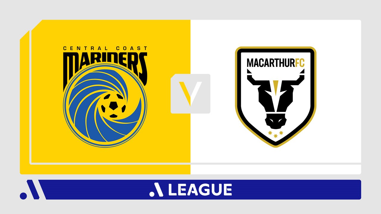 Central Coast Mariners vs Macarthur FC poster