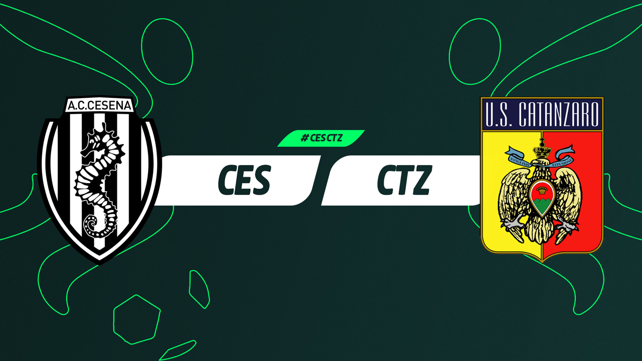 Cesena vs Catanzaro poster