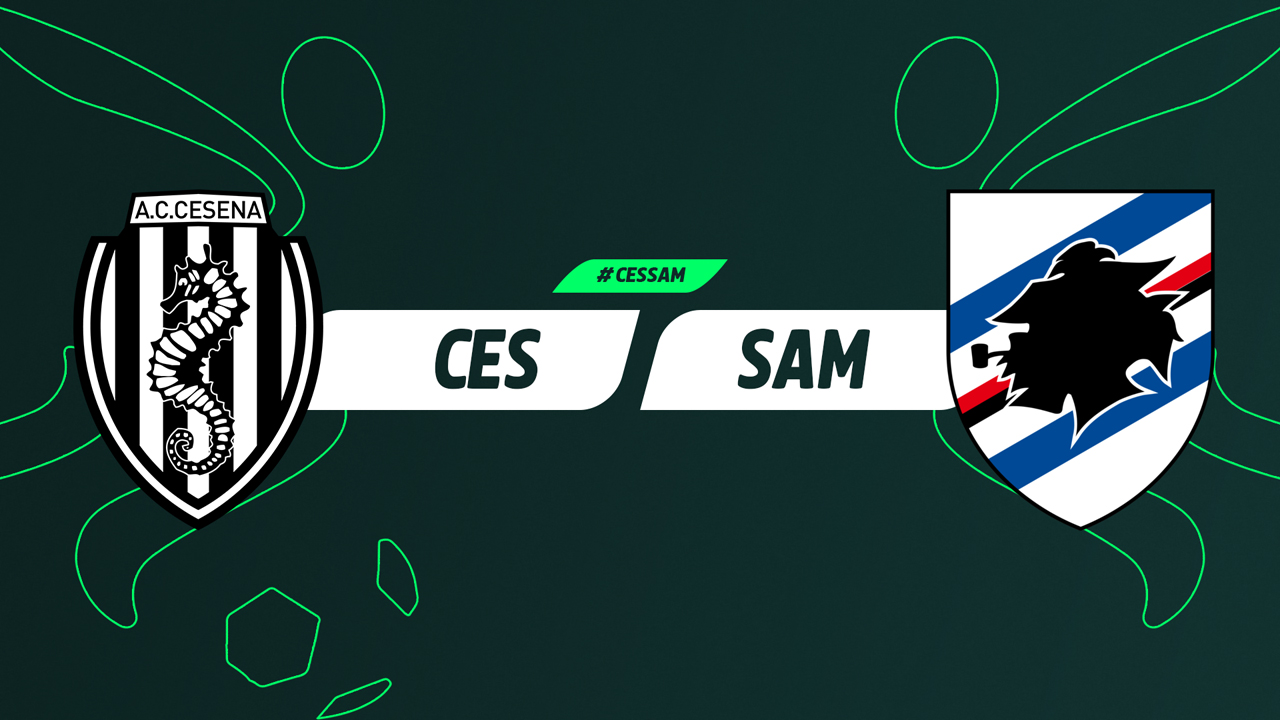 Cesena vs Sampdoria poster