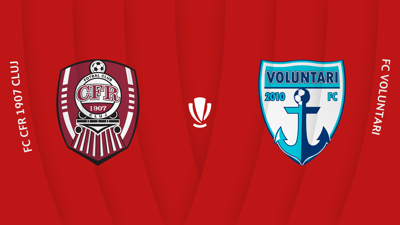 CFR Cluj vs Voluntari poster