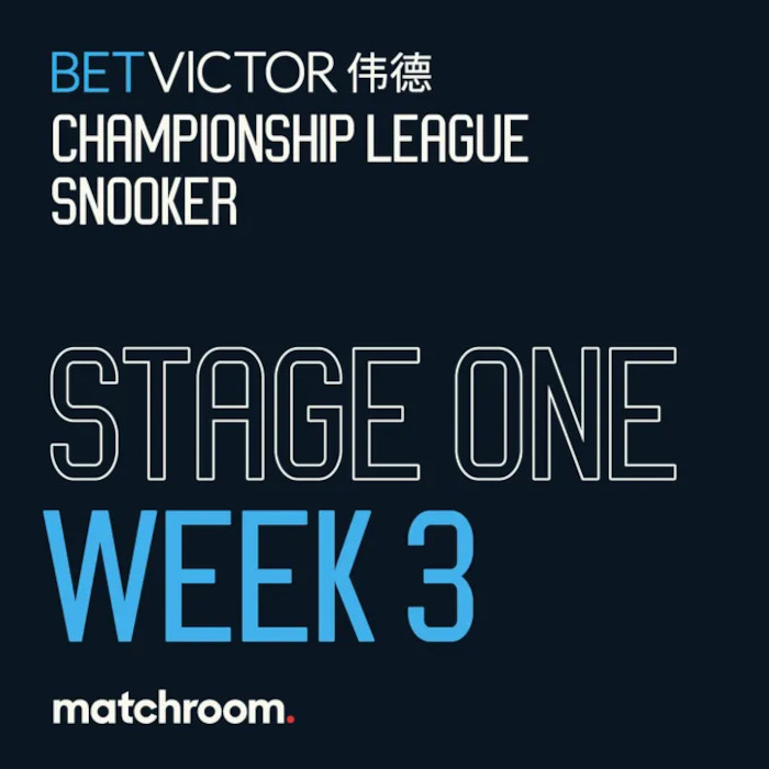 Championship League Snooker Week 3 Day 1