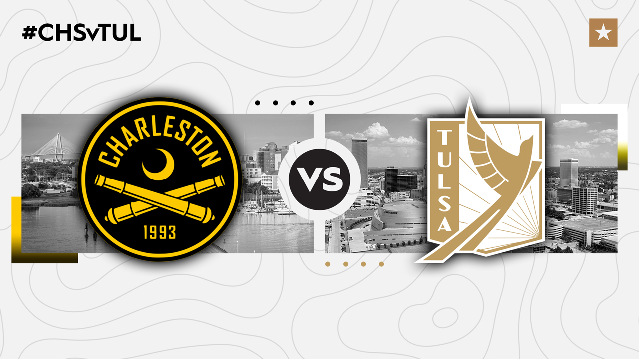 Charleston Battery vs FC Tulsa poster