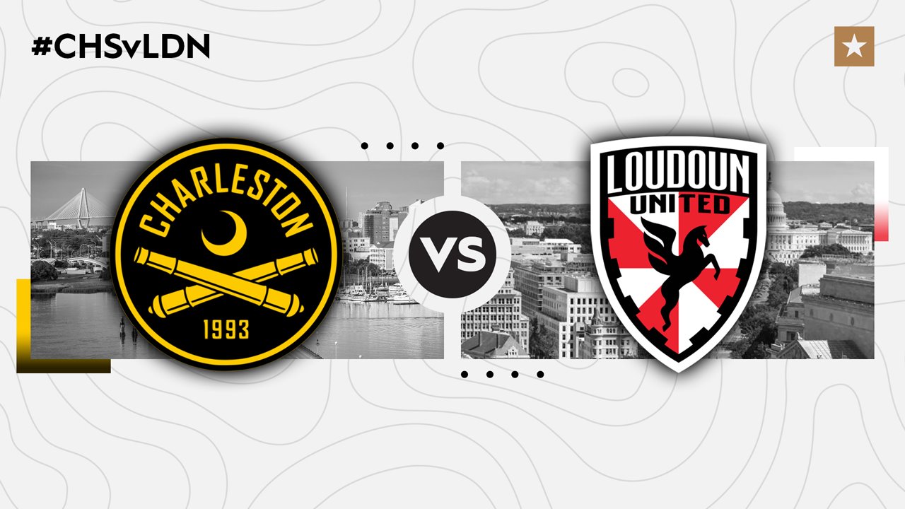 Charleston Battery vs Loudoun United poster