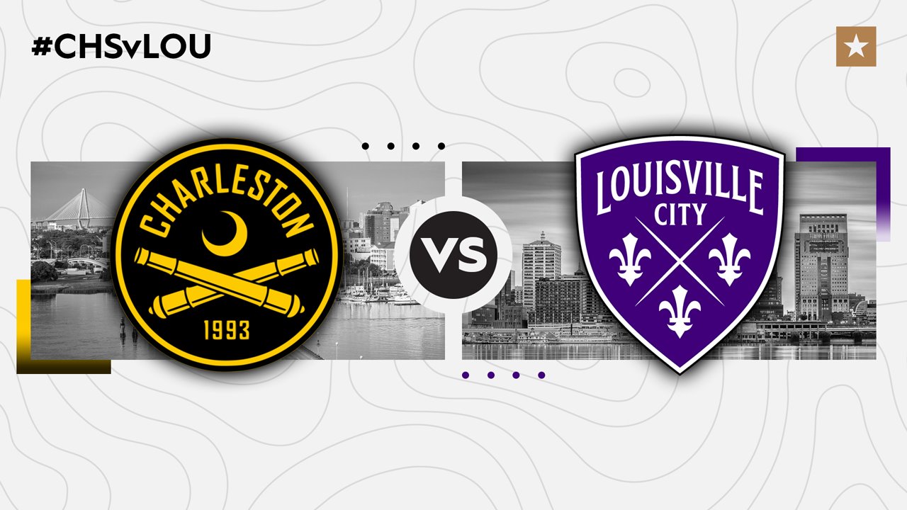 Charleston Battery vs Louisville City poster