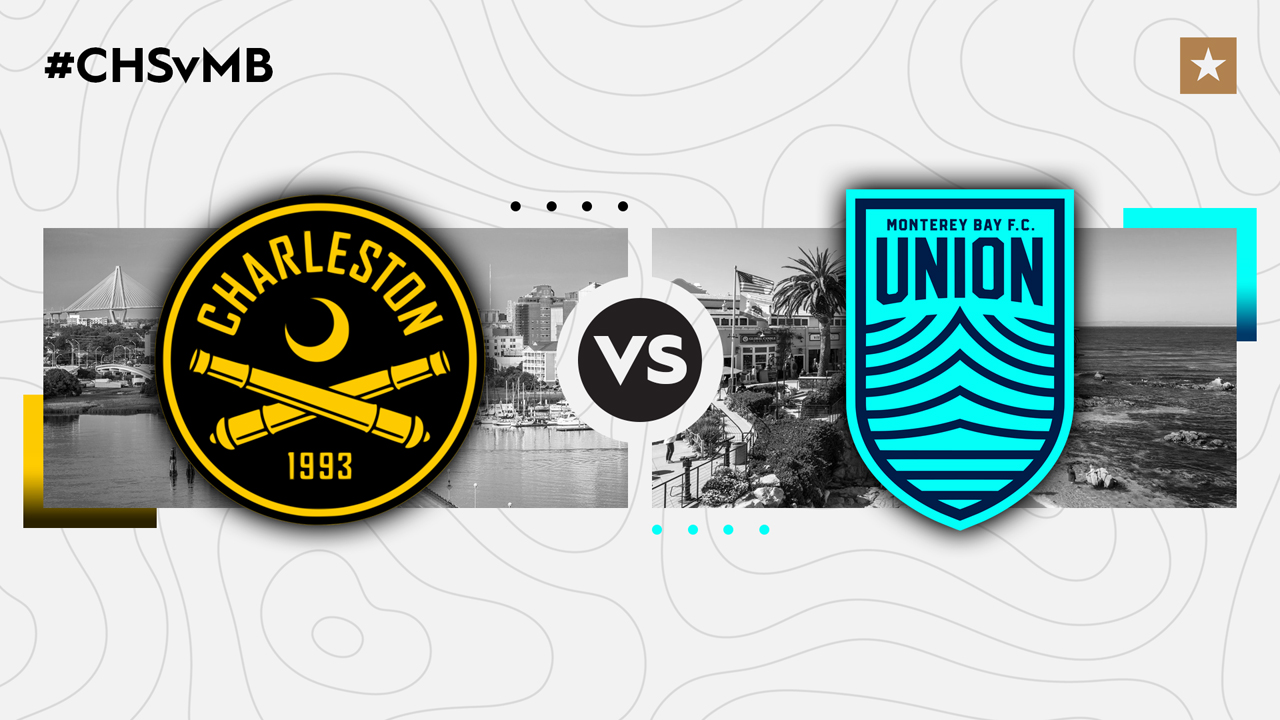 Charleston Battery vs Monterey Bay FC poster