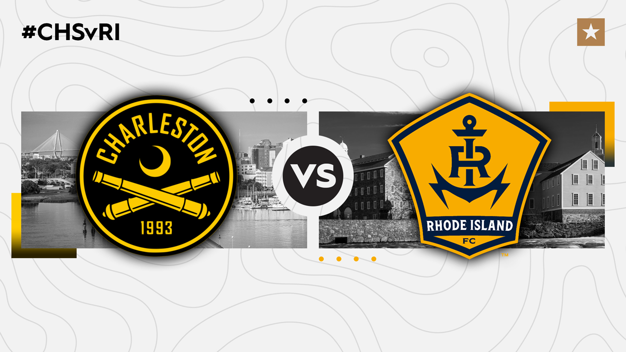 Charleston Battery vs Rhode Island FC poster