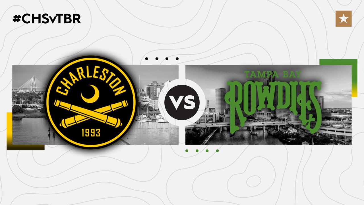 Charleston Battery vs Tampa Bay Rowdies poster