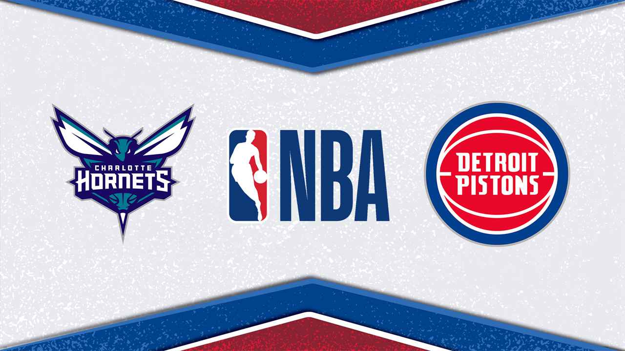 Charlotte Hornets vs Detroit Pistons poster