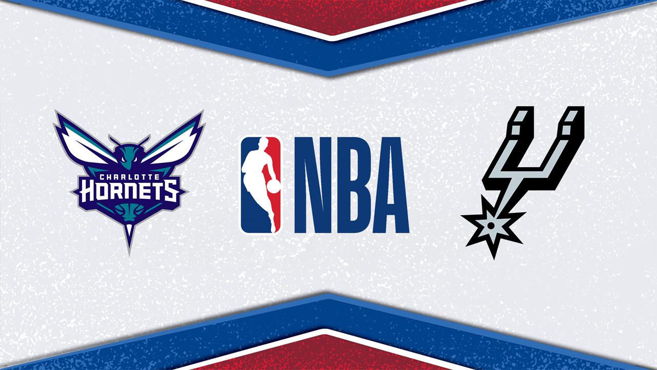 Charlotte Hornets vs San Antonio Spurs poster