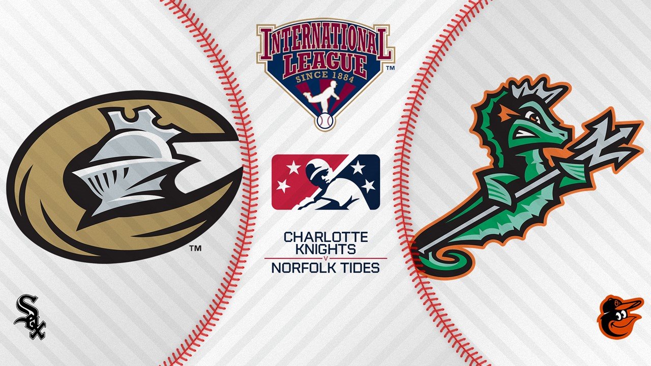 Charlotte Knights vs Norfolk Tides poster
